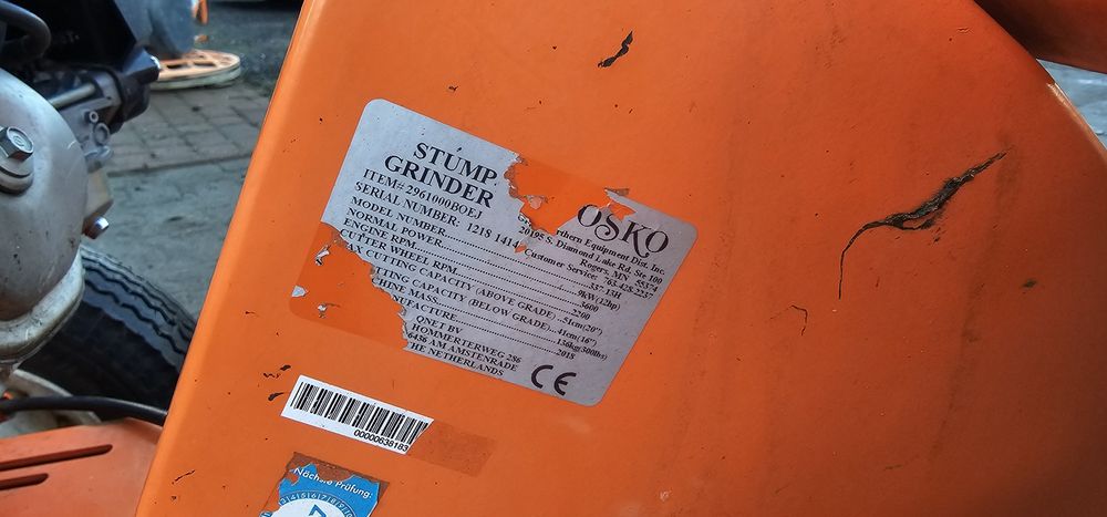 Frezarka do pni Dosko 337 Honda Laski Vermeer