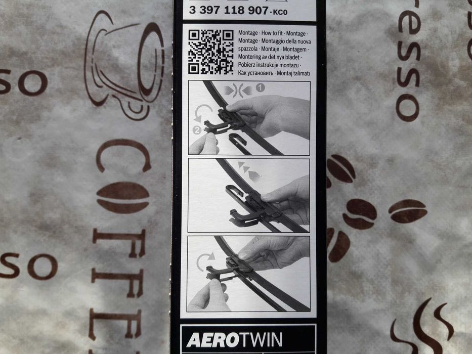 Escovas limpa pára-brisas Bosch Aerotwin AR601S