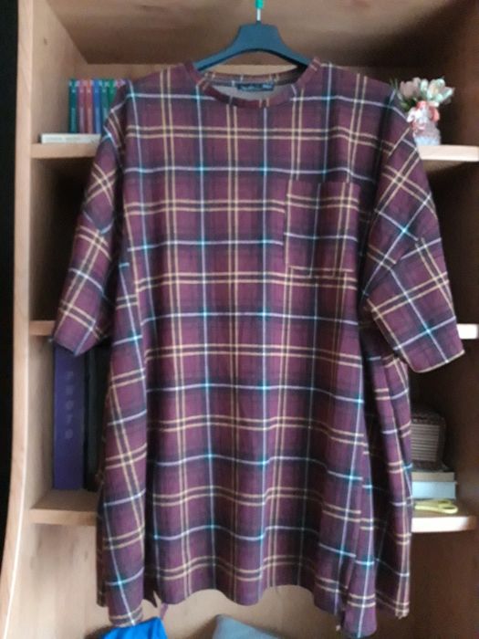 Dłuższa bluzka tunika rozmiar 52/54/56/58  7 XL   Zara
