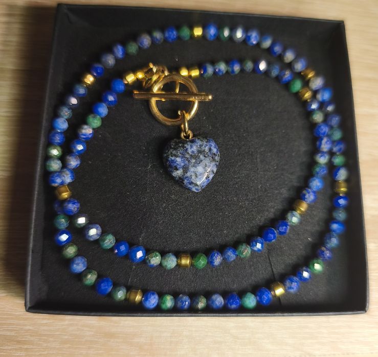 Naszyjnik lapis Lazuli