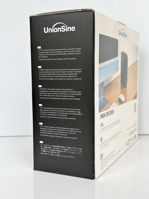 Зовнішній жосткий диск Накопичувач UnionSine 10 ТБ HD3510