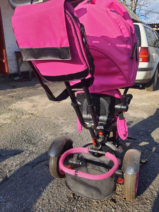 Дитячий триколісний велосипед Azimut Neo 4 Air з фарою