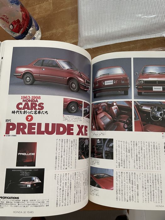 Catálogo livro Honda 50 anos
