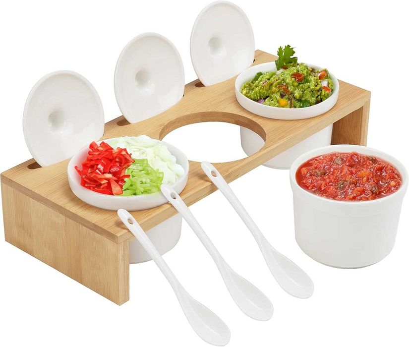 Nowa porcelanowa miseczka / zestaw miseczek do sosów / miska !3615!