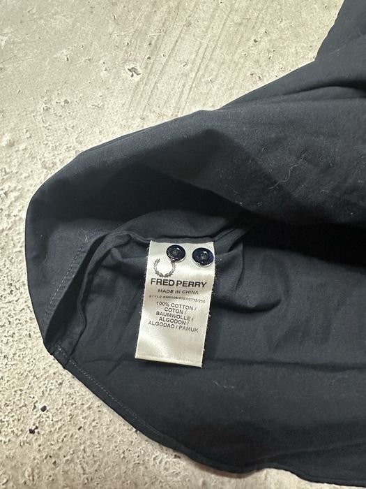 Raf simons fred perry сорочка