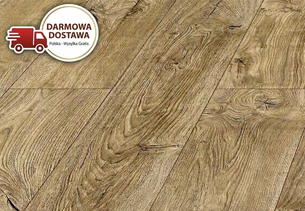 DARMOWA DOSTAWA Panele podłogowe SWISS KRONO Dąb GiovanniD3947 AC4/8mm