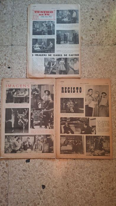 Antiguidade Jornais Rádio e Televisão de 1959