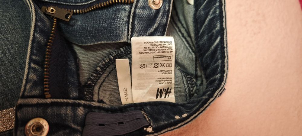 Calças 6-7 anos menina ganga