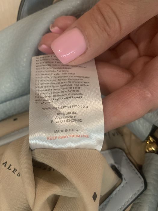 Продам кожаную сумку Италия massimo dutti. Оригинал!