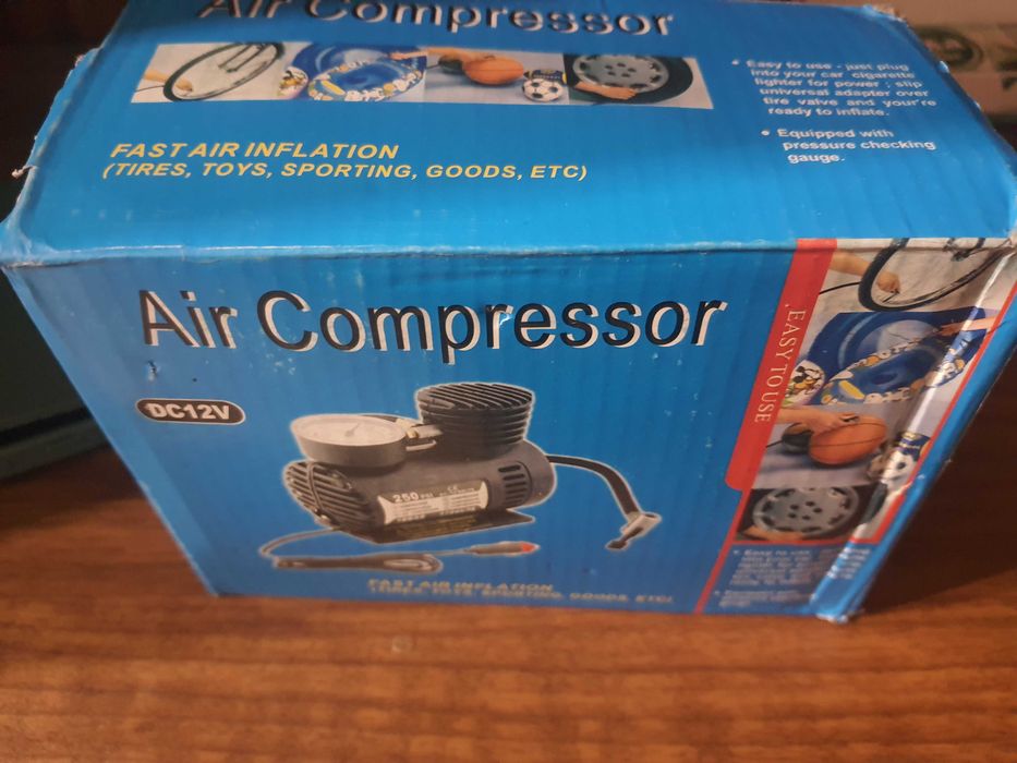Насос ручний та компресор для авто