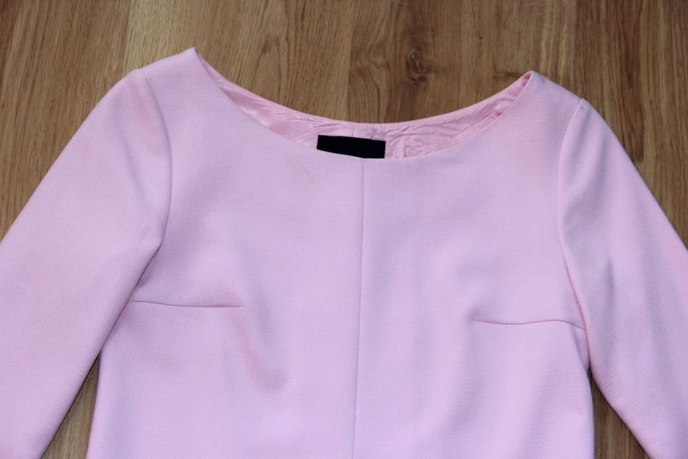 simple rozowa bluzka koszula xs 34 36 s