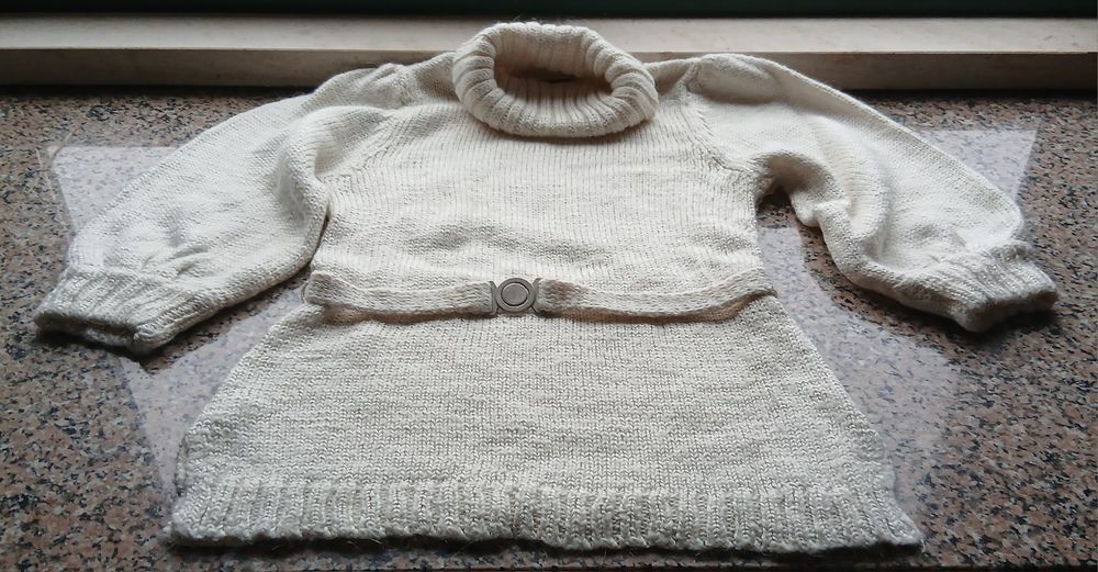 Camisola senhora com gola alta