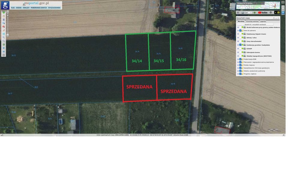 [!!] Sprzedam DZIAŁKĘ budowlaną / letniskową [!!] Jeziorsko, Pęczniew