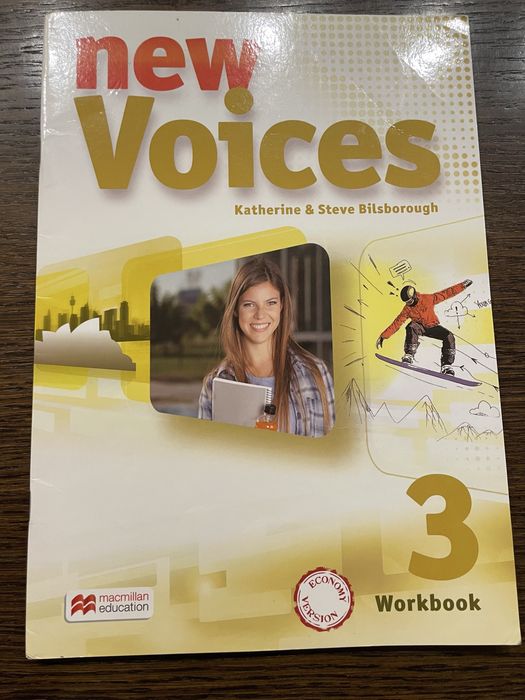 New Voices 3 workbook ćwiczenia do języka angielskiego macmillan education