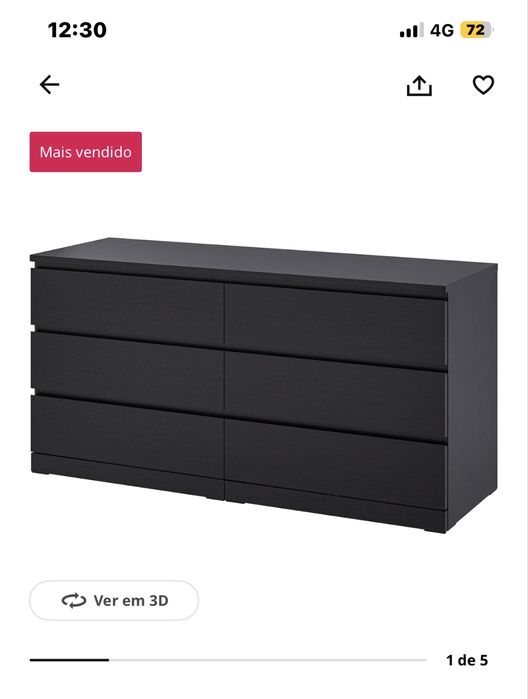 Comoda Malm Ikea