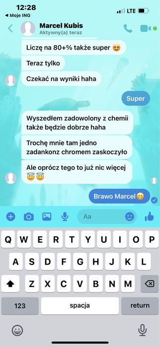 Korepetycje chemia, biologia