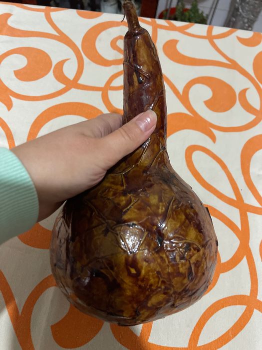 Cabaça pintada em castanho muito bom estado