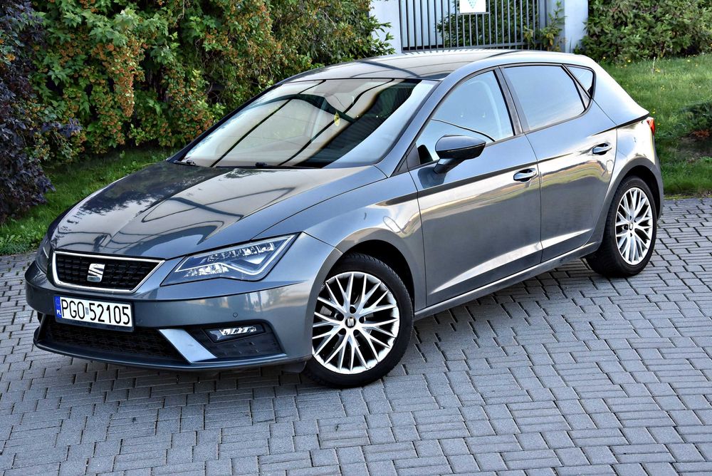 Seat Leon 1.2 TSI 110KM 2017r Super Stan Niski Przebieg Polska