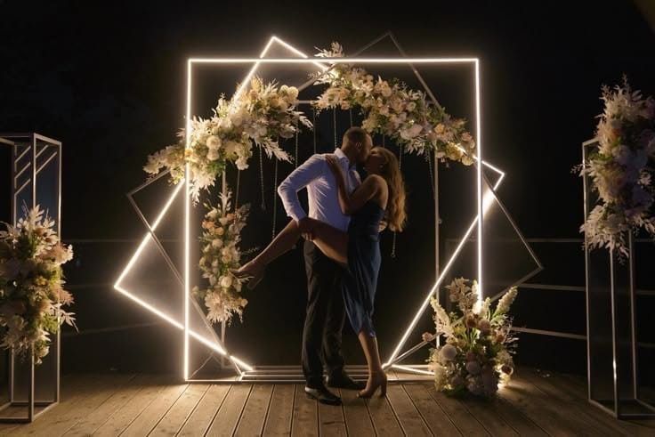 Металеві весільні арки під замовлення | Будь-який розмір і колір