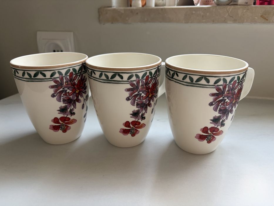 Kubki Artesano Provencal Verdure 3 sztuki