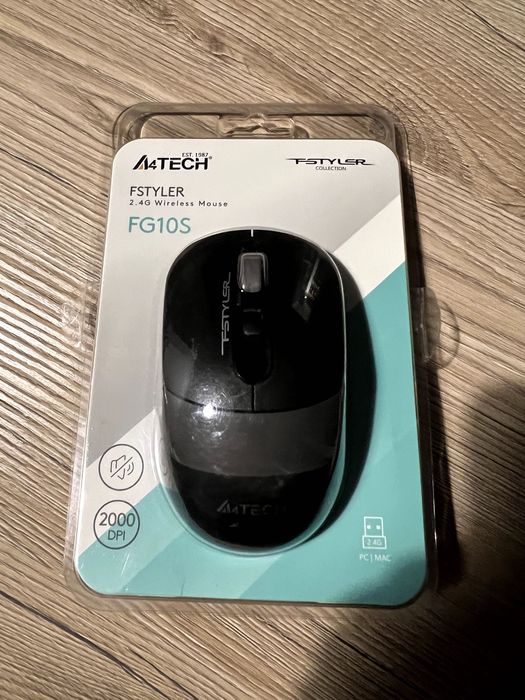 Миша A4-Tech Fstyler FG10S Wireless Grey