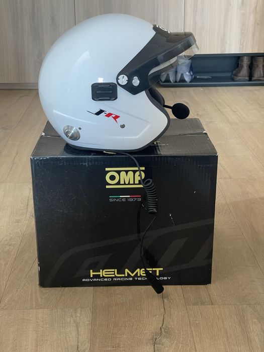 Kask omp J-rally FIA rozmiar 57 L