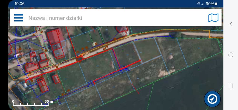 Sprzedam uzbrojona działkę WZ 14,13ar