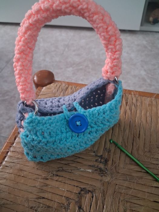 Bolsas em croché