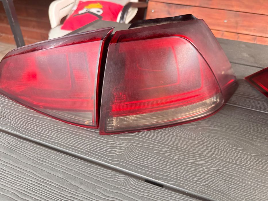 Lampy tył Golf VII komplet 4szt.