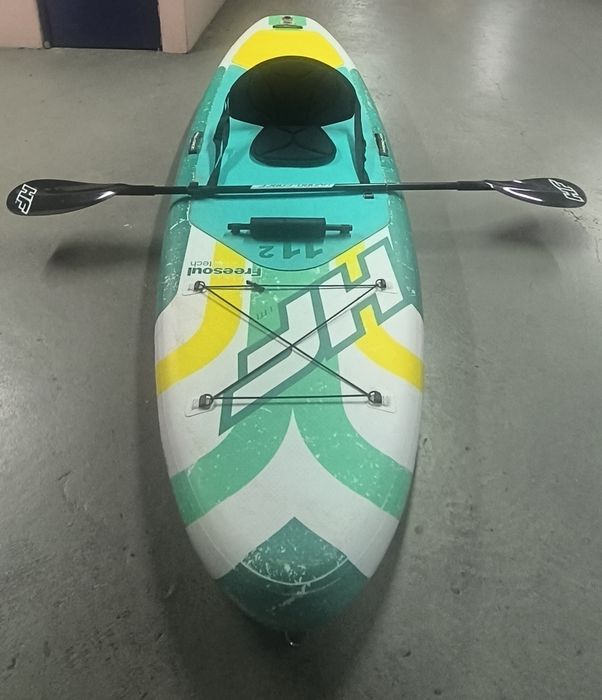 Prancha  insuflável 11'2 (340cm) Paddle Surf (SUP), Remo e Yoga