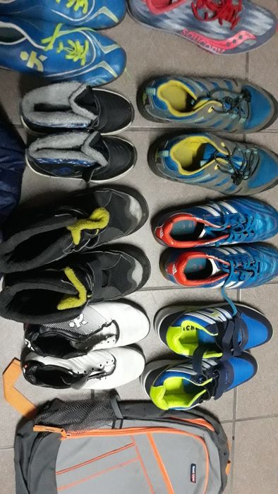 Buty dzieciece ubrania plecak