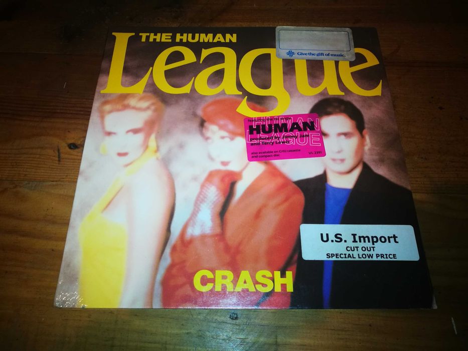 HUMAN LEAGUE - Crash (1986 Canadian Sealed New Edition) LP