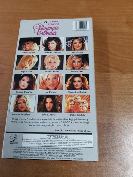 Kaseta VHS Playboy 2000