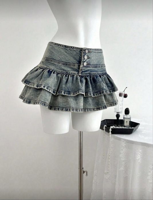 Джинсова спідниця  Y2K