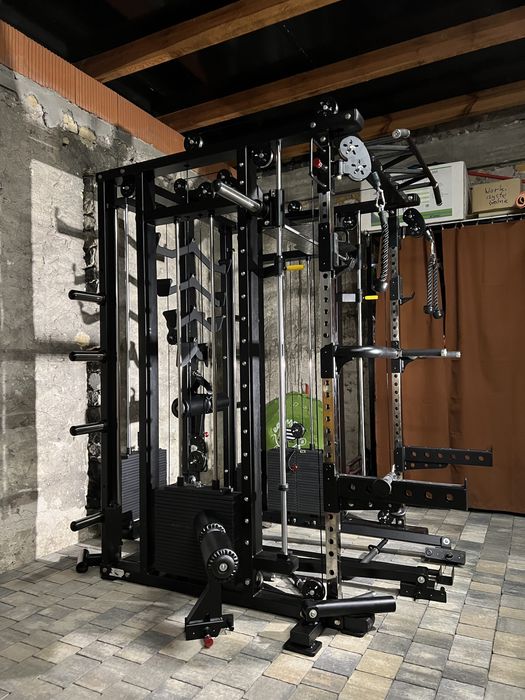 Wielofunkcyja klatka ze stosami 360kg SMITHEM Krypton XF405, DOSTĘPNY