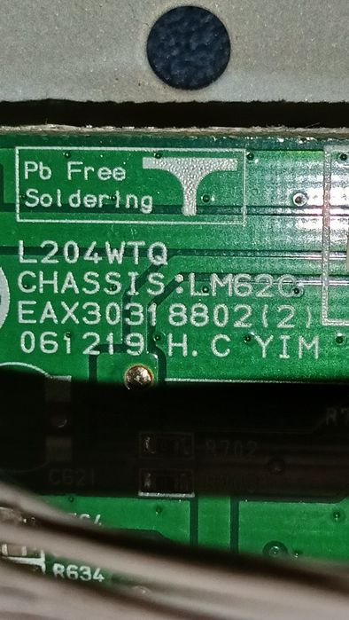 Плата скалер монитора LG L226WTQ-SF