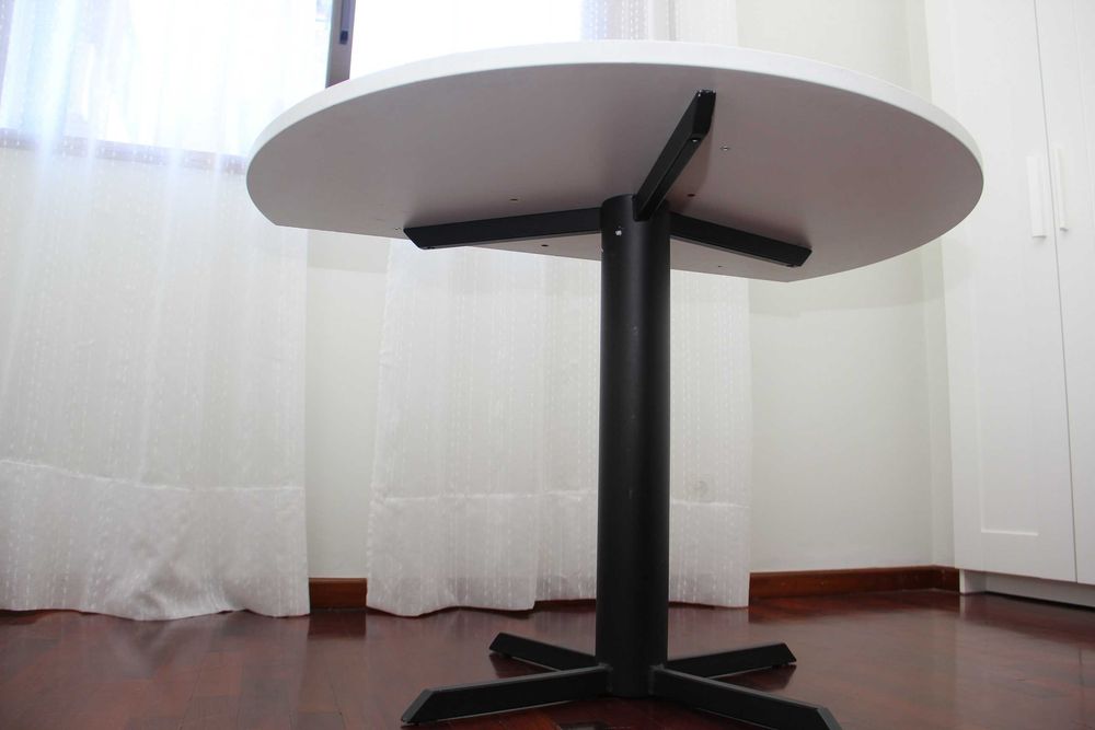 Mesa escritório "meia lua"