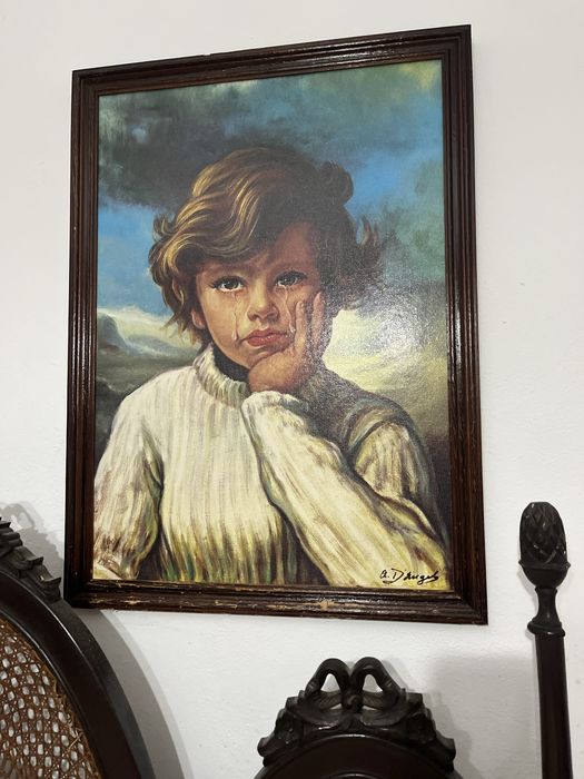 Quadro antigo vintage