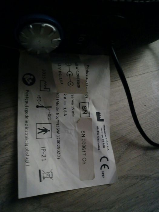 Sprzedam  Masująca poduszka Nowa !