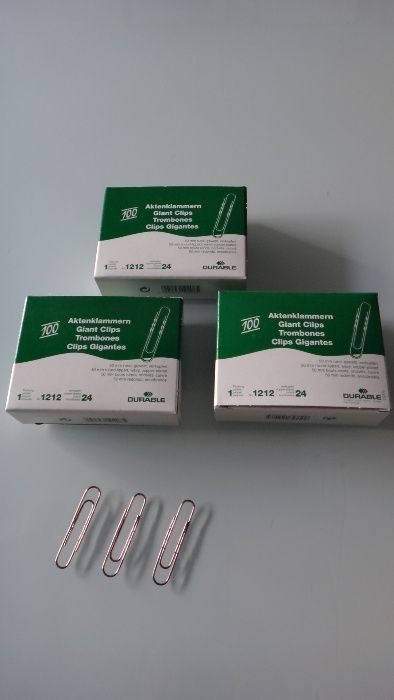 28 caixas com 100 clips cada - Nº 10 de 50 m/m cobreados (São Novos )