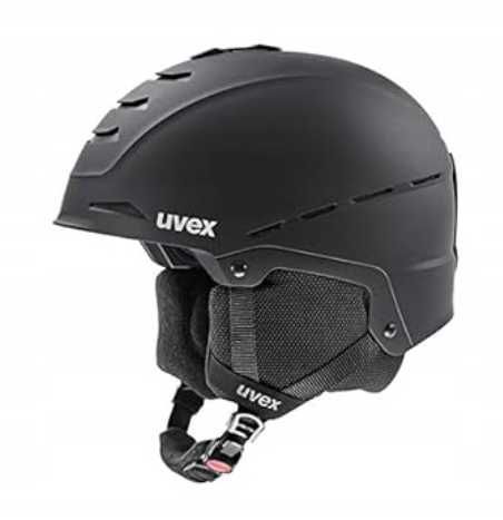Kask narciarski uvex Legend 2.0 – czarny mat, rozmiar L 59-62 cm
