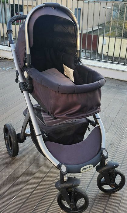 Trio Playxtrem Skyline Irongate Carrinho bebé Ovo Alcofa Auto Fix
