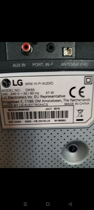 Coluna LG 0k55 Grade A