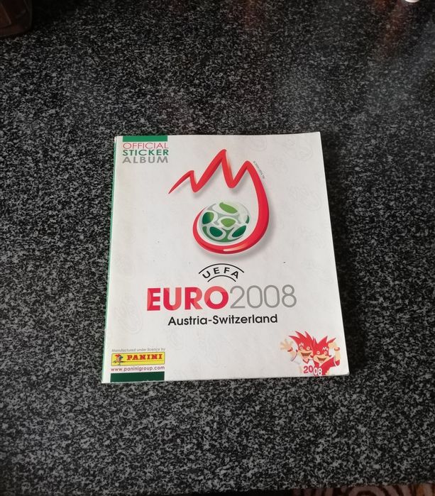 caderneta Euro 2008 Áustria Suíça
