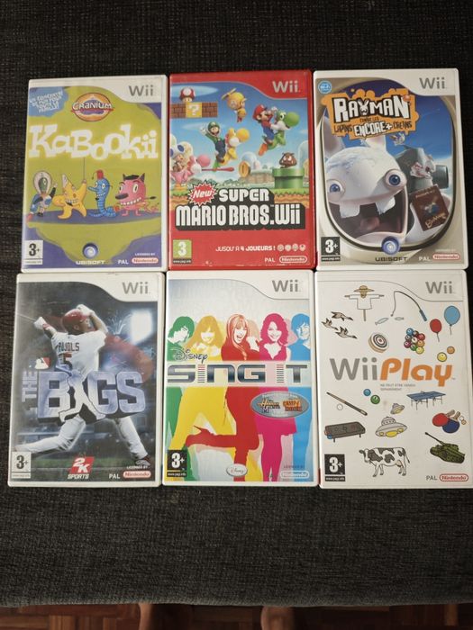 6 Jogos para a Wii