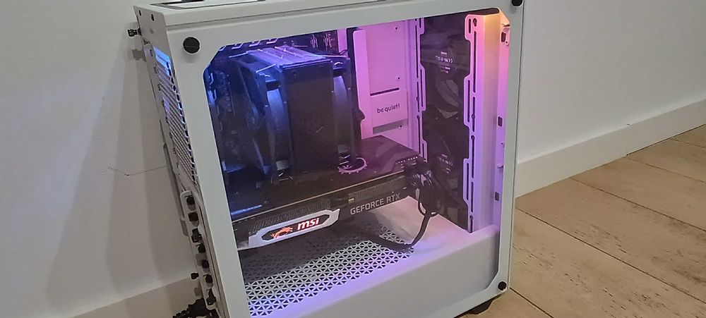 Ryzen 5 5600 B450 MSI RTX 2070 Armor 8GB GDDR6 SSD NVMe PC do Gier