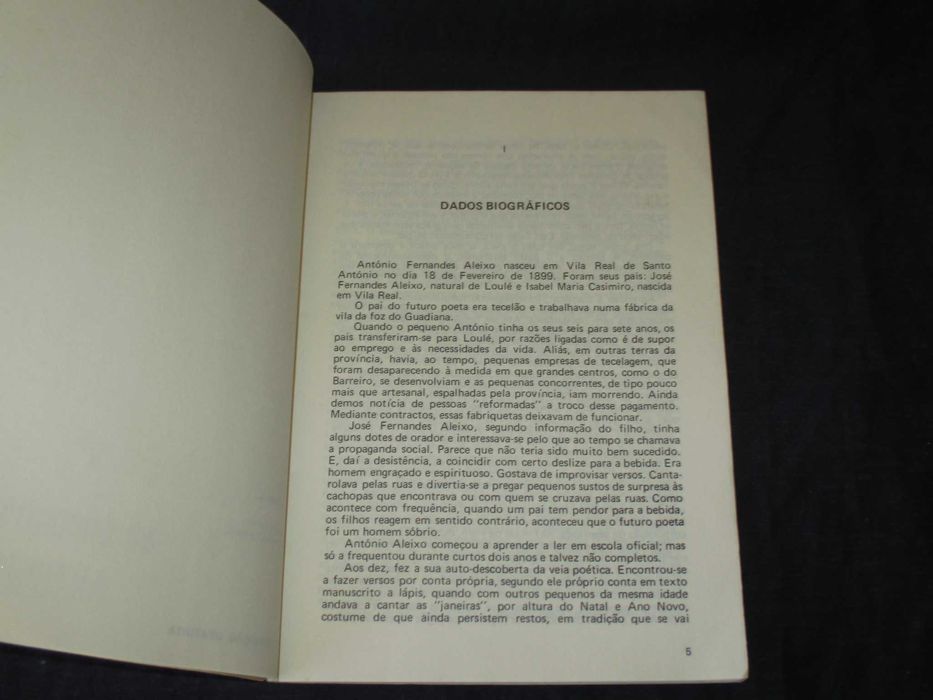 Livro Ao encontro de António Aleixo Joaquim FAOJ