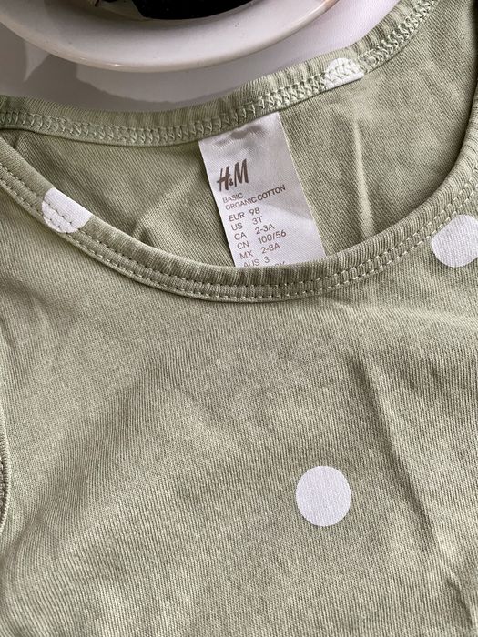Костюм для дівчинки H&M 98-104 тунічка та блумери костюм на літо