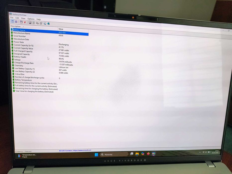 ASUS Vivobook S 16 OLED M5606UA-MX040W – Ryzen 7 / 32 GB RAM / 1 TB SSD / OLED 3.2K 120 Hz
