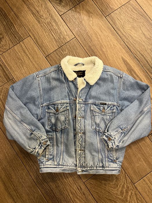 Джинсовка куртка Wrangler, бомбер пуховик вранглер